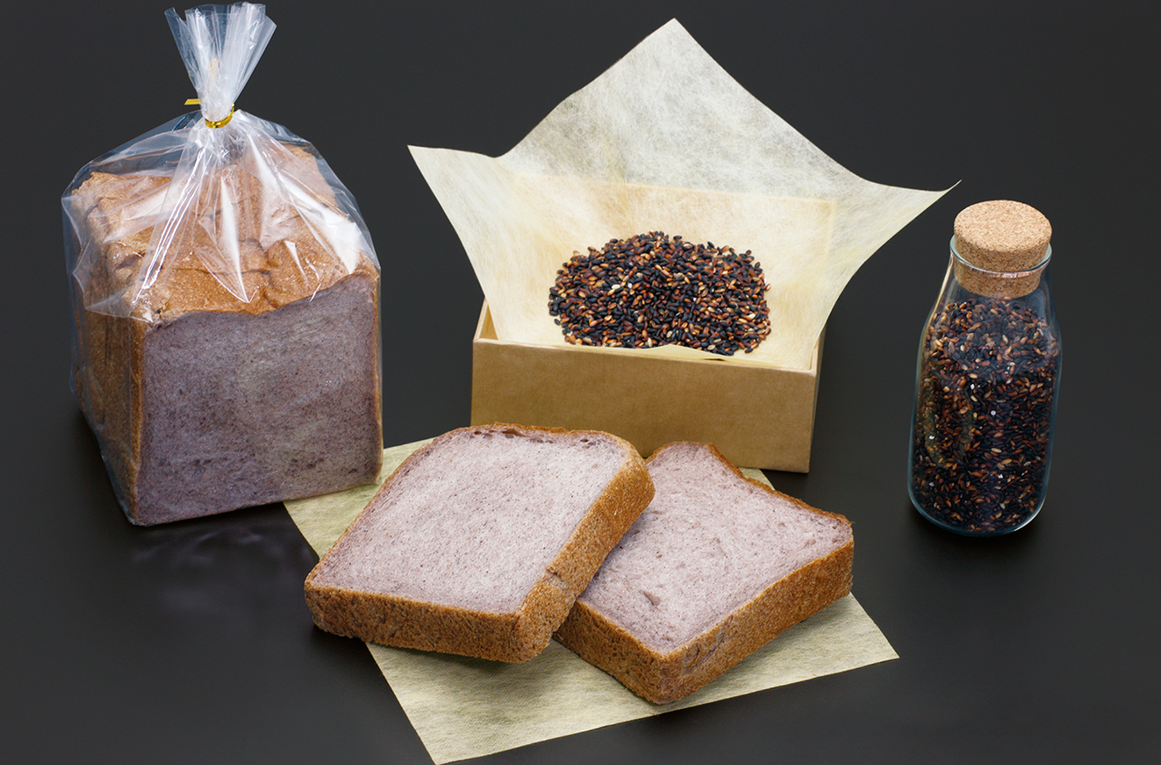 大田原ブランド「古代米の食パン」