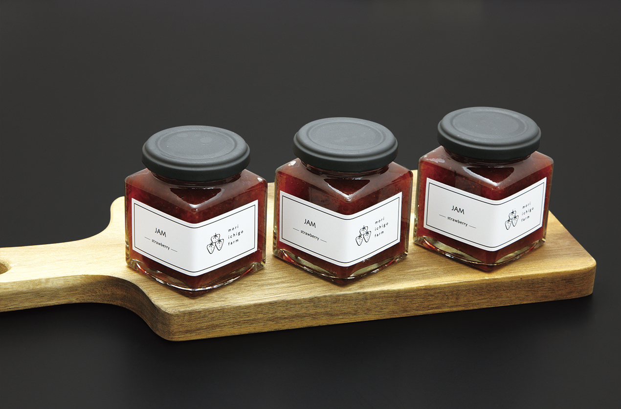 大田原ブランド「森いちご農園のいちごジャム」